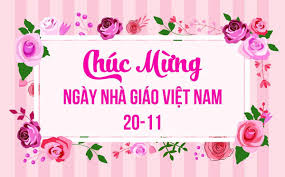Thư chúc mừng – Nhân kỷ niệm NGÀY NHÀ GIÁO Việt Nam 20-10
