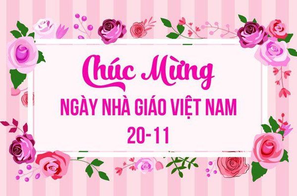 Thư chúc mừng ngày Nhà giáo Việt Nam