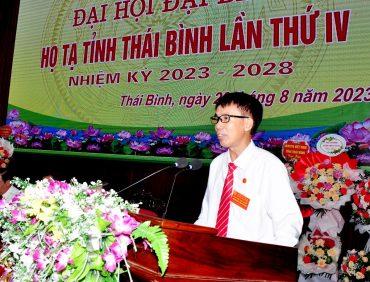 Đại hội đại biểu họ Tạ Thái Bình (nhiệm kỳ 2023 – 2028) – sự thành công của tình đoàn kết và đổi mới