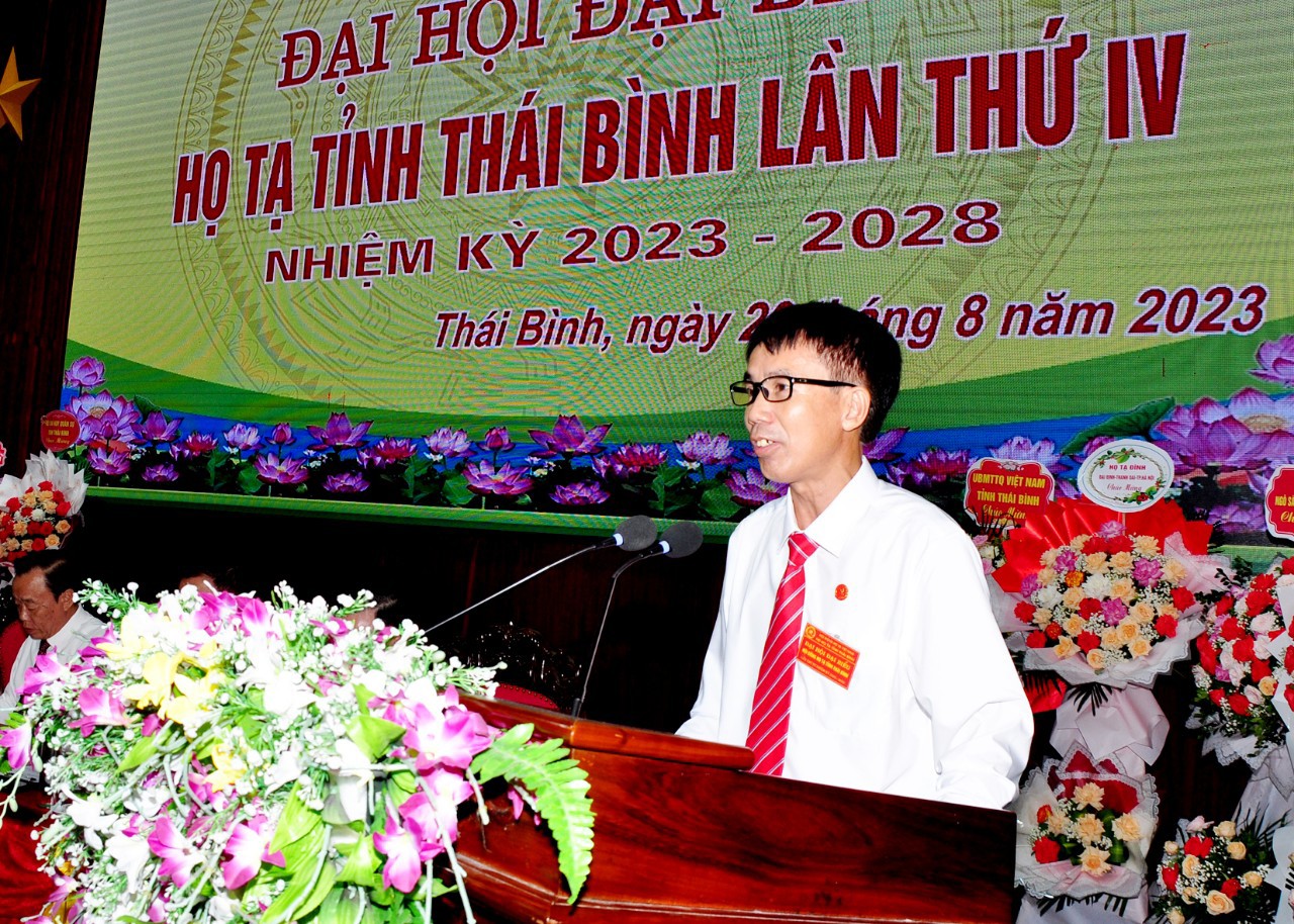 Đại hội đại biểu họ Tạ Thái Bình (nhiệm kỳ 2023 – 2028) – sự thành công của tình đoàn kết và đổi mới