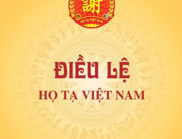 Điều lệ Họ Tạ Việt Nam