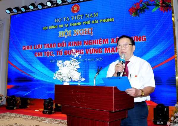 Dòng chảy nghĩa tình trong Hội nghị giao lưu, kết nối Họ Tạ Việt Nam tại Hải Phòng
