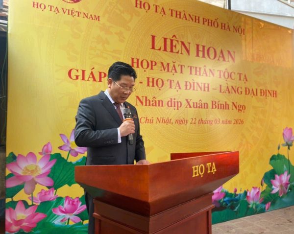 HỌ TẠ GIÁP CHI TỘC TẠ ĐÌNH – LÀNG ĐẠI ĐỊNH TỔ CHỨC HỌP MẶT ĐẦU XUÂN