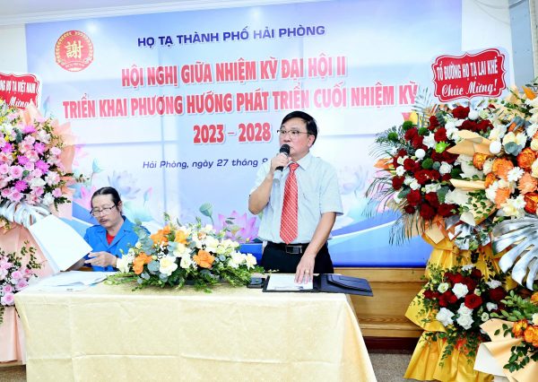 Hội đồng Họ Tạ Hải Phòng tổ chức hội nghị giữa nhiệm kỳ